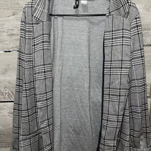 Plaid women’s blazer
